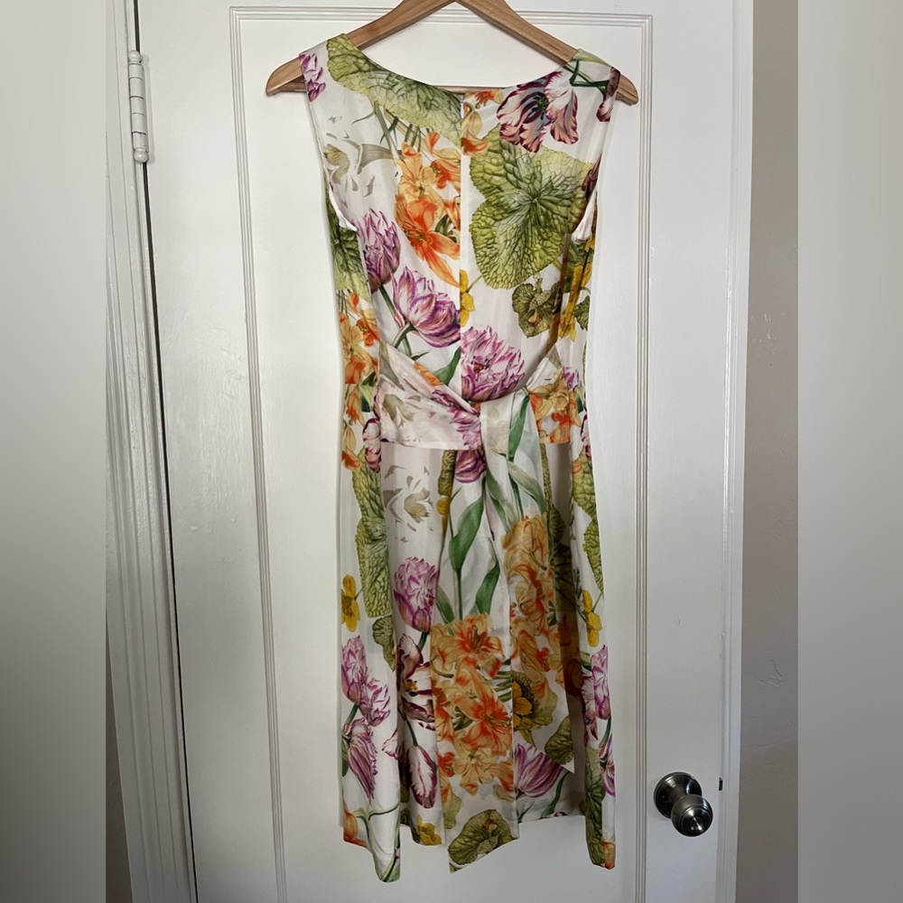 Brooks Brothers silk floral dress